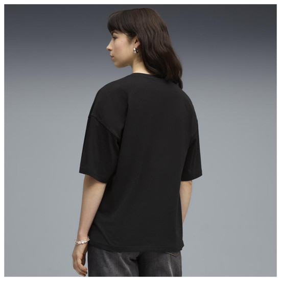 Puma Γυναικεία κοντομάνικη μπλούζα Essentials Graphics Bedazzled Oversized Tee